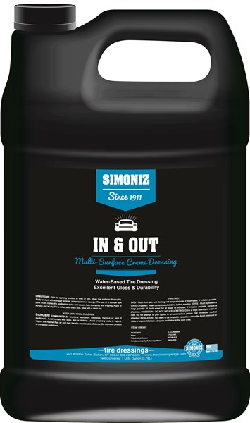 Simoniz In & Out Water Based Dressing